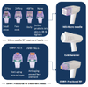 Máquina Micro aguja EMS + RF 9D Hifu de 5 asas 