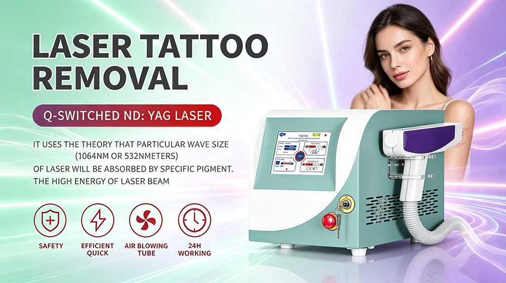 m&aacute;quina de extracci&oacute;n de tatuajes