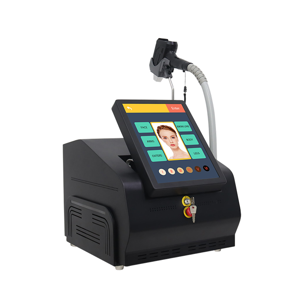 PELACIÓN LASER DE DIODO TRIPLE 755 808 1064 Máquina láser