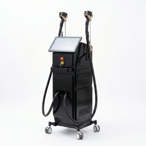 Máquina dual del retiro del pelo del laser del diodo de Handpieces 808nm para el salón profesional