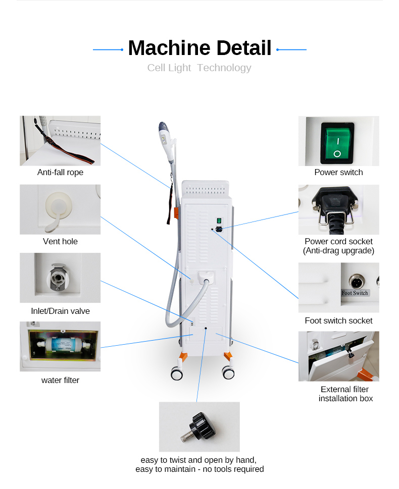 M&aacute;quina profesional de rejuvenecimiento de la piel