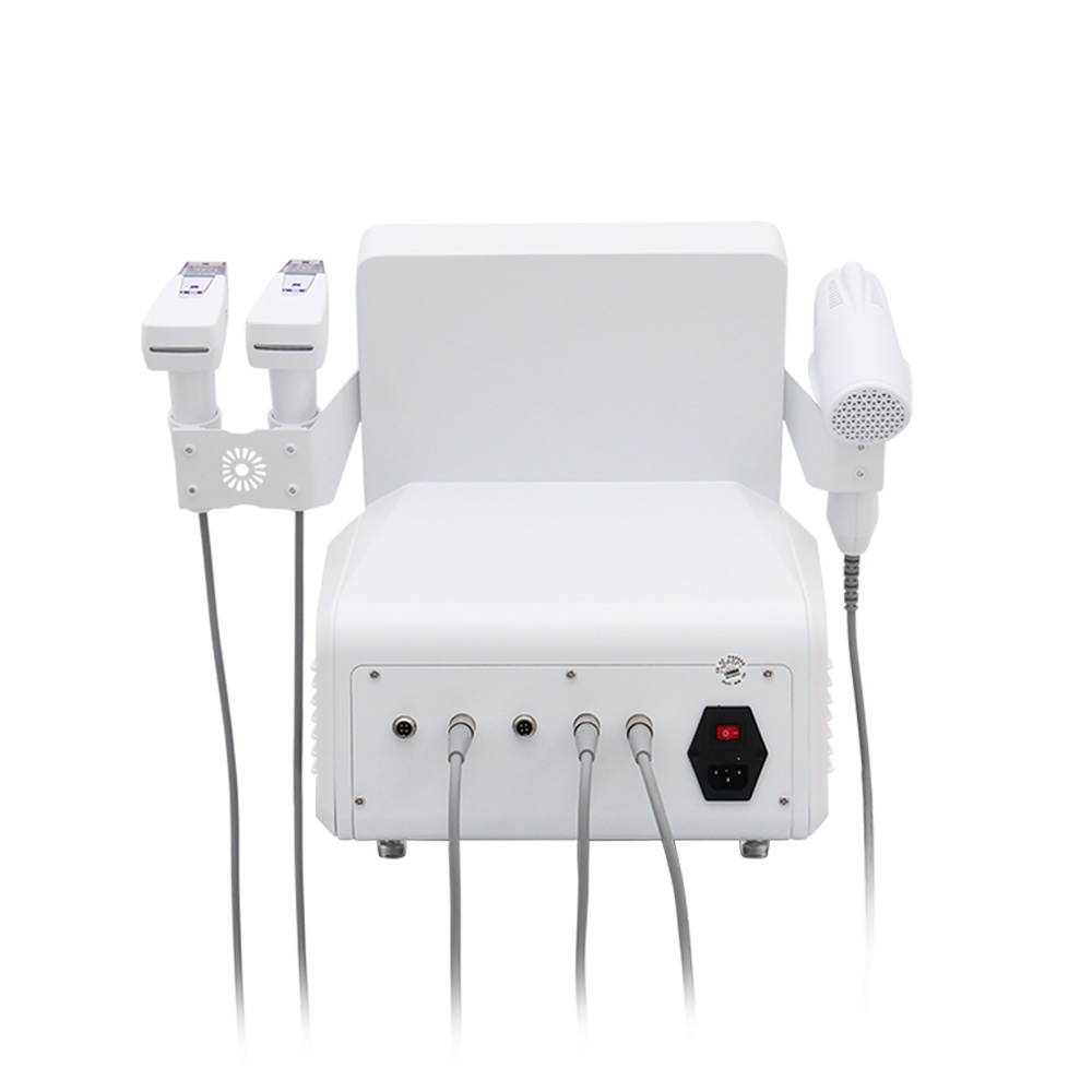 3 en 1 EMRF M8+Hammer de hielo Gold Microhracional Micro-Beauty Machine