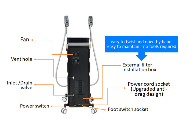m&aacute;quina de depilaci&oacute;n l&aacute;ser de diodo