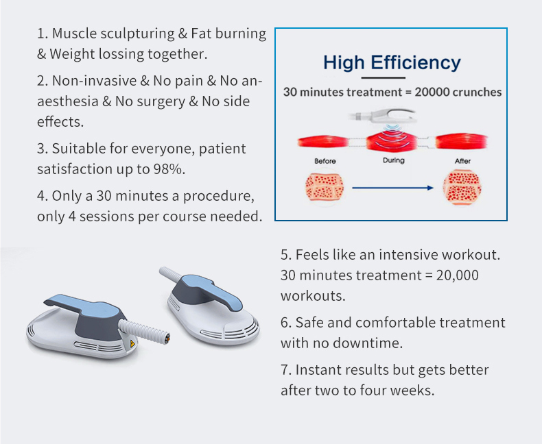 M&aacute;quina para esculpir el cuerpo EMS
