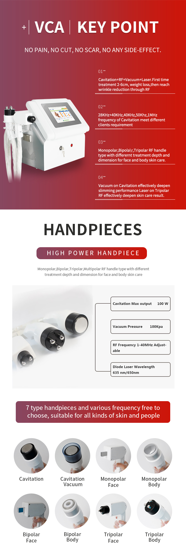 sistema de cavitaci&oacute;n al vac&iacute;o