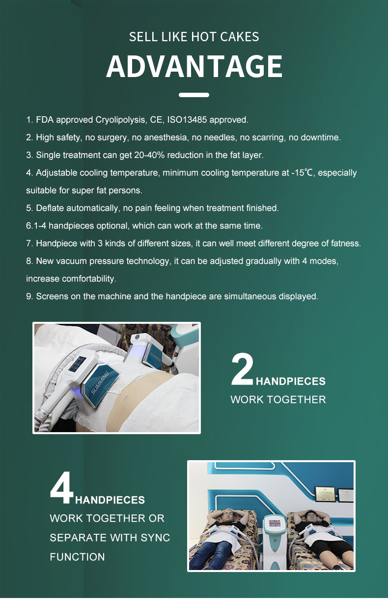 M&aacute;quina de adelgazamiento por criolip&oacute;lisis