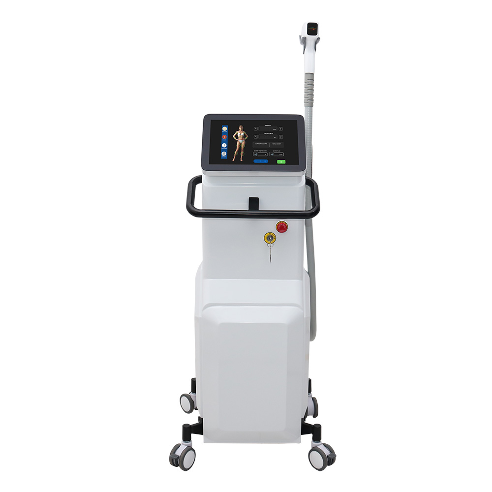 Equipo vertical comercial del retiro del pelo del laser del diodo 808nm