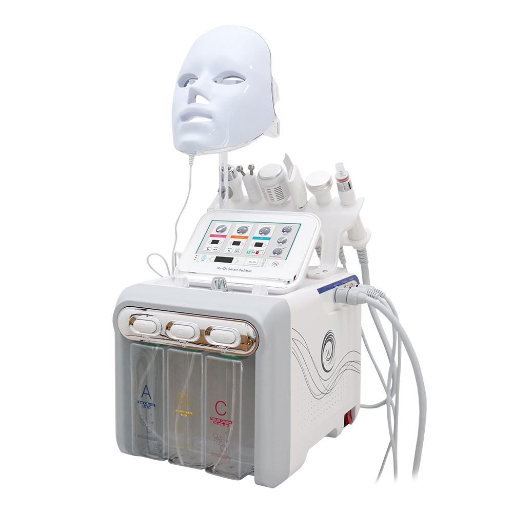 Máquina de belleza hifu hidrafacial portátil
