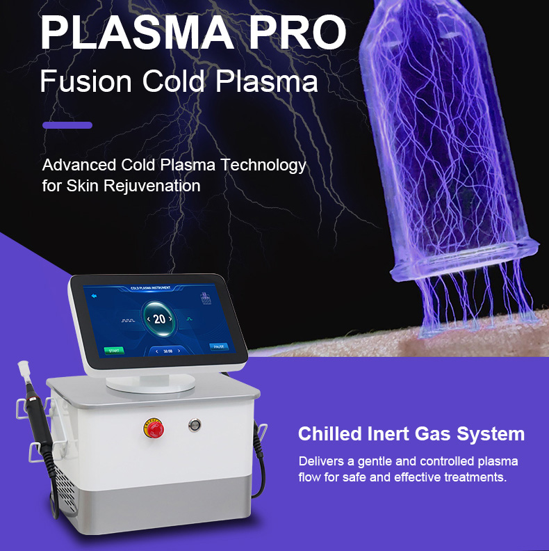 Dispositivo de tratamiento de la piel con plasma