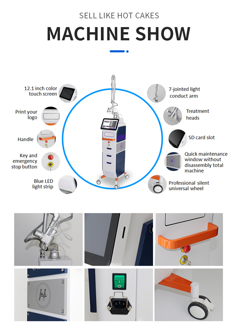 M&aacute;quina l&aacute;ser fraccional de CO2 profesional