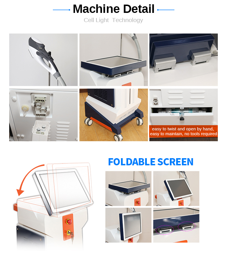  Efectar m&aacute;quina de depilaci&oacute;n