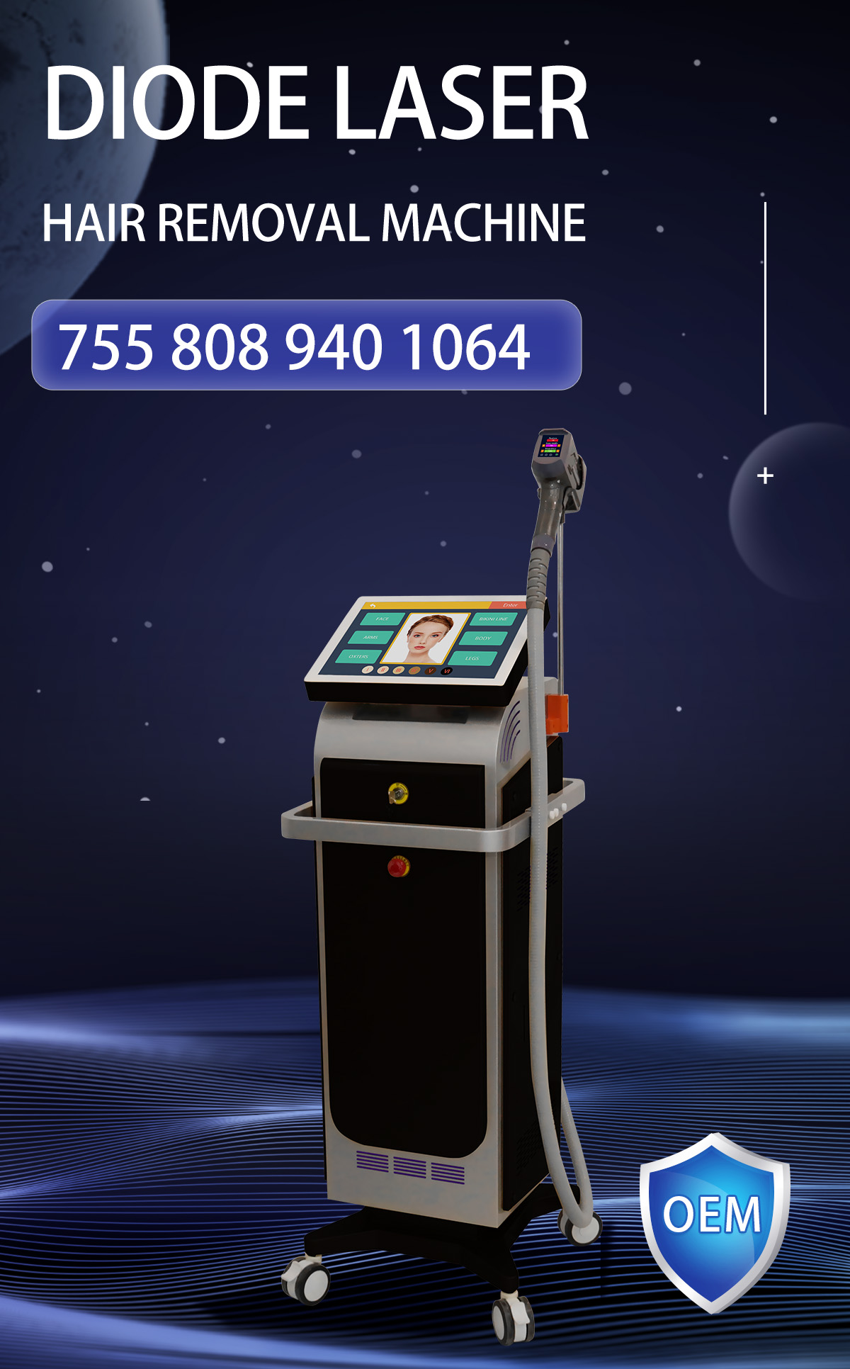 Depilaci&oacute;n l&aacute;ser de diodo