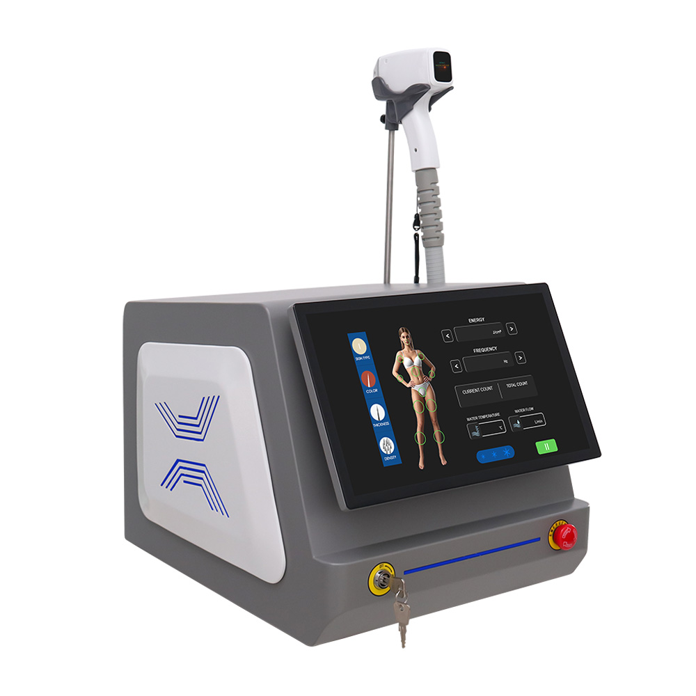 Máquina profesional de depilación láser de diodo de 808nm para salón