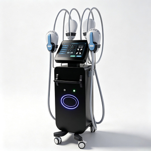 Dispositivo de contorno corporal EMS RF con estimulación muscular y tecnología de estiramiento de la piel