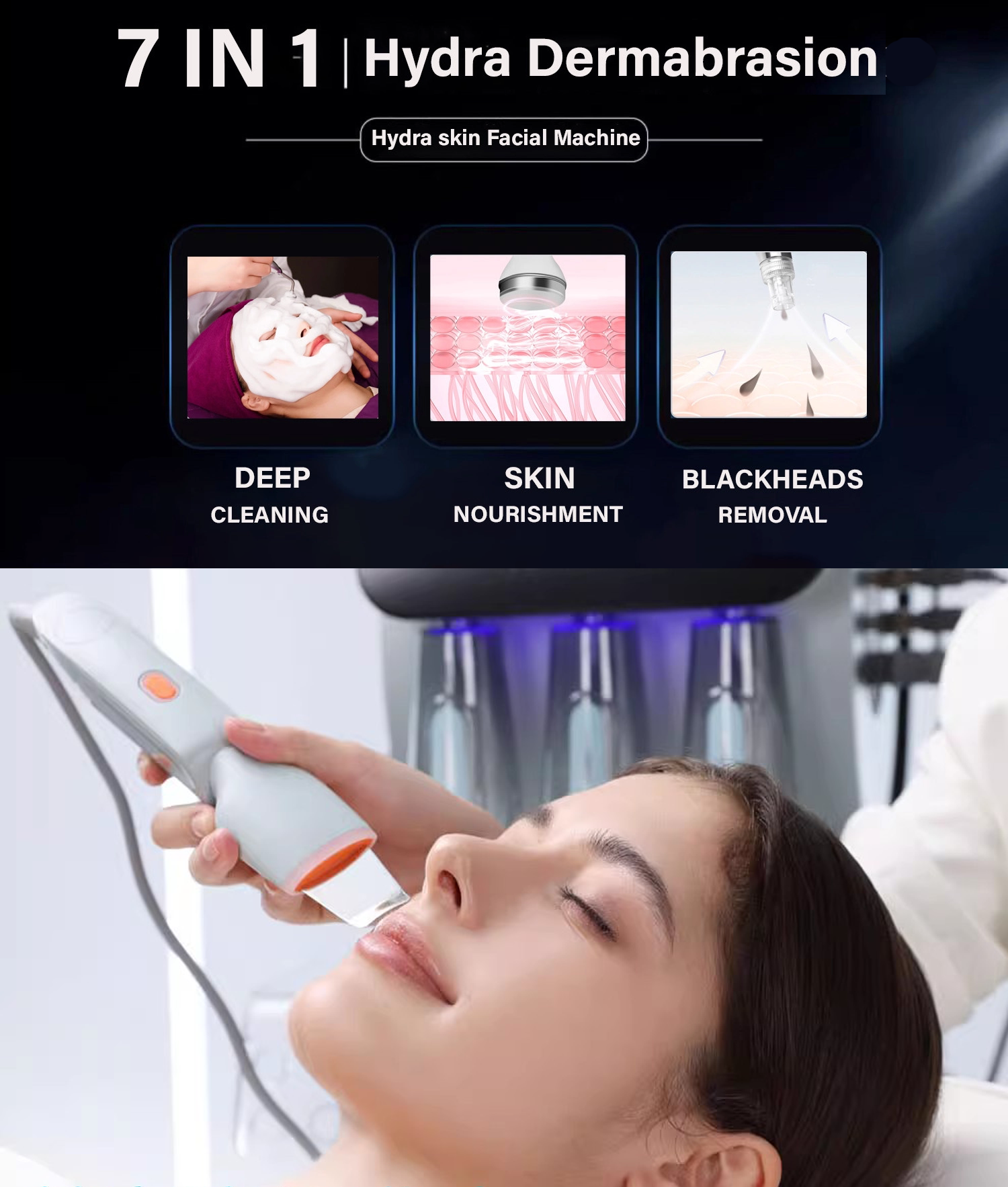 M&aacute;quina de belleza Hydrafacial Hifu