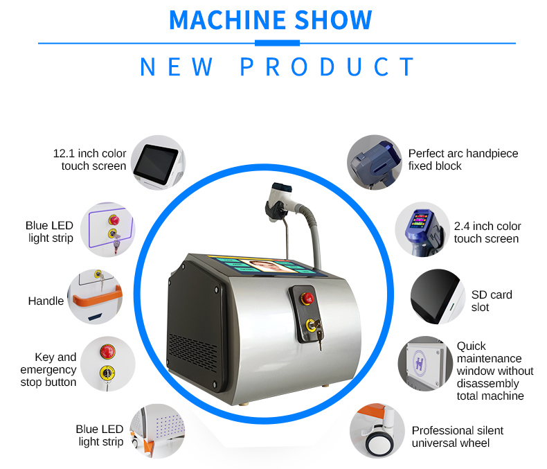 Venta de m&aacute;quinas de depilaci&oacute;n l&aacute;ser profesionales.