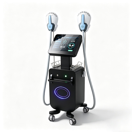 Sistema de estimulación muscular electromagnética de alta intensidad para esculpir el cuerpo